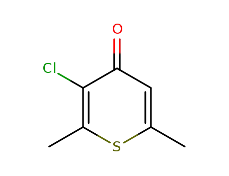 4H-티오피란-4-온, 3-클로로-2,6-디메틸-