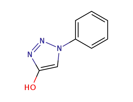 Molecular Structure of 90004-10-7 (1-PHENYL-1H-1,2,3-TRIAZOL-4-OL)