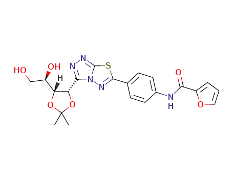 C<sub>21</sub>H<sub>21</sub>N<sub>5</sub>O<sub>6</sub>S