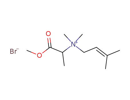 dimethyl-(3,3-dimethylallyl)-(1-methoxycarbonylethyl)ammonium bromide
