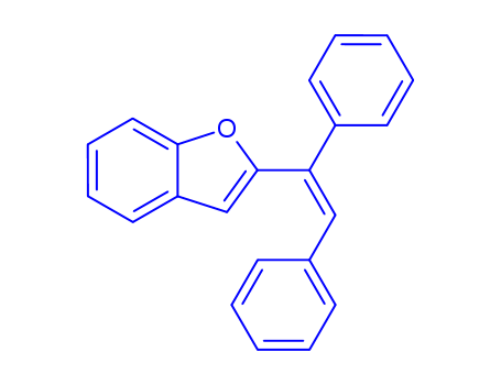 Benzofuran,2-(1,2-diphenylethenyl)-, (E)- (9CI)