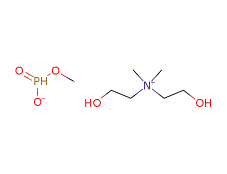 C<sub>6</sub>H<sub>16</sub>NO<sub>2</sub><sup>(1+)</sup>*CH<sub>4</sub>O<sub>3</sub>P<sup>(1-)</sup>