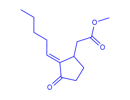 Methyl 3-oxo-2-pentylidenecyclopentaneacetate