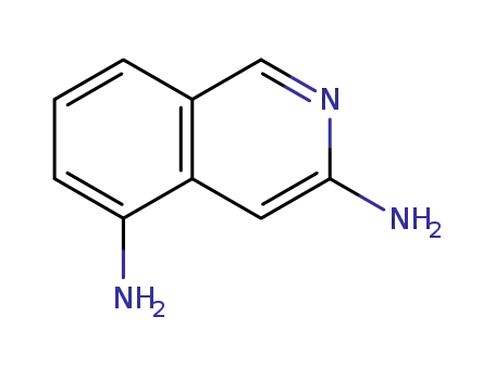 Molecular Structure of 852241-18-0 (3,5-Isoquinolinediamine(9CI))