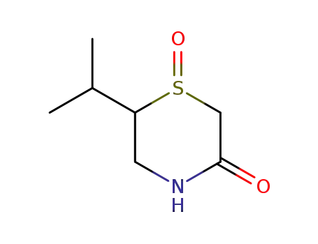 3-Thiomorpholinone,6-isopropyl-,1-oxide(7CI)