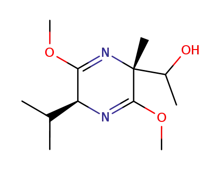 1-((2R,5S)-5-Isopropyl-3,6-dimethoxy-2-methyl-2,5-dihydro-pyrazin-2-yl)-ethanol