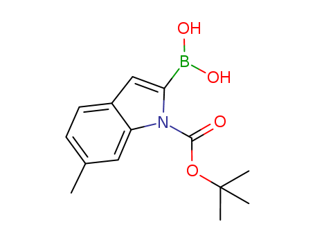 (1-(tert-Butoxycarbonyl)-6-Methyl-1H-indol-2-yl)boronic acid