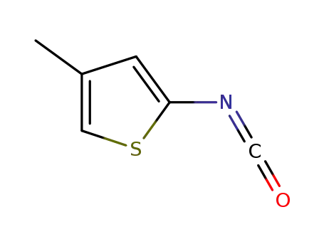 Molecular Structure of 850375-10-9 (4-METHYL 2-THIENYL ISOCYANATE)