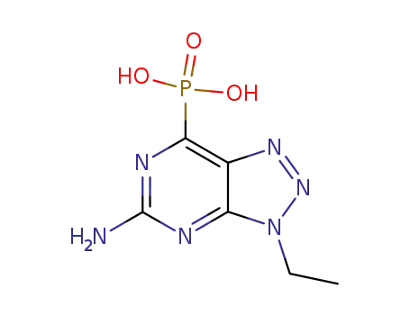 (5-Amino-3-ethyltriazolo[4,5-d]pyrimidin-7-yl)phosphonic acid
