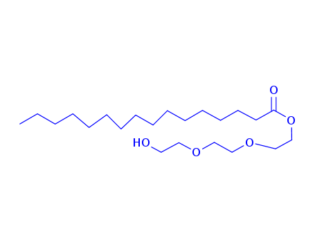 Hexadecanoic acid,2-[2-(2-hydroxyethoxy)ethoxy]ethyl ester