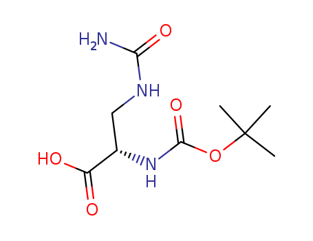 N-α-t-Butoxycarbonyl-L-albizziine;N-α-t-Butoxycarbonyl-N-β-Carbamoyl-L-2,3-diaminopropionic acid