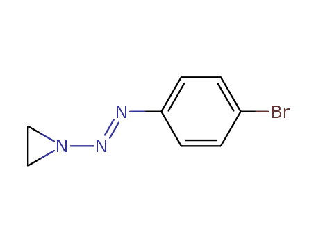 aziridin-1-yl-(4-bromophenyl)diazene cas  89978-63-2