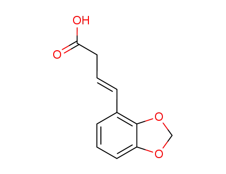 (E)-4-(1,3-Benzodioxol-4-yl)-3-butenoic acid