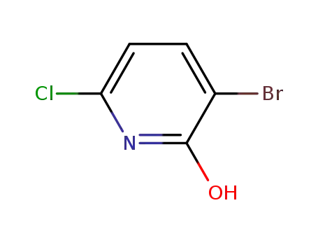 Molecular Structure of 848423-85-8 (3-BroMo-6-chloropyridin-2-ol)