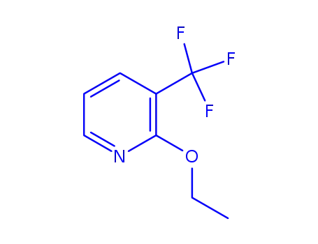 Molecular Structure of 849934-82-3 (2-Ethoxy-3-(trifluoromethyl)-pyridine)