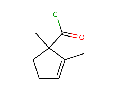 2-CYCLOPENTENE-1-CARBONYL CHLORIDE,1,2-DIMETHYL-