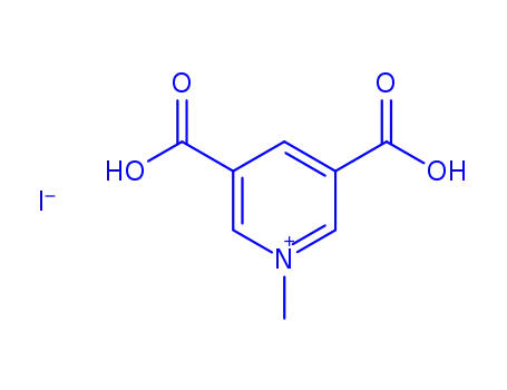 Molecular Structure of 84824-91-9 (3,5-dicarboxy-1-methylpyridinium iodide)