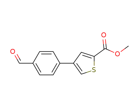 3-(4-Formylphenyl)thiophene-2-carboxylic acid