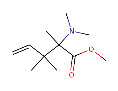 methyl 2-dimethylamino-2,3,3-trimethylpent-4-enoate