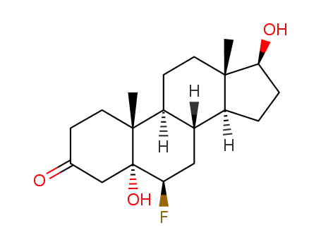 6β-fluoro-5,17β-dihydroxy-5α-androstan-3-one