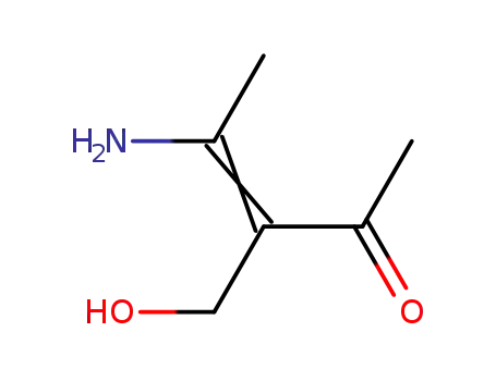 3-Penten-2-one, 4-amino-3-(hydroxymethyl)- (9CI)