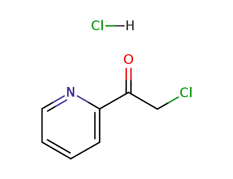 2-CHLORO-1-(PYRIDIN-2-YL)ETHANONE 염산염