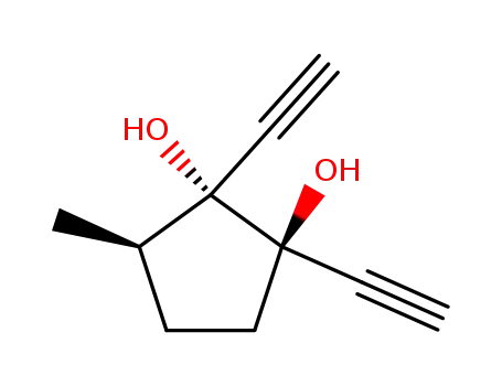 (1R,2R,3R)-1,2-Diethynyl-3-methyl-cyclopentane-1,2-diol