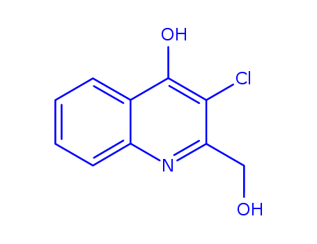 2-QUINOLINECARBINOL,3-CHLORO-4-HYDROXY-