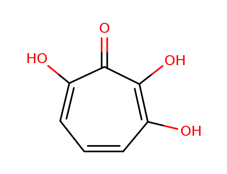 2,4,6-Cycloheptatrien-1-one, 2,3,7-trihydroxy-