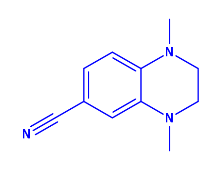 1,2,3,4-Tetrahydro-1,4-dimethyl-6-quinoxalinecarbonitrile