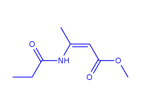 크로톤산, 3-프로피온아미도-, 메틸 에스테르(5CI)