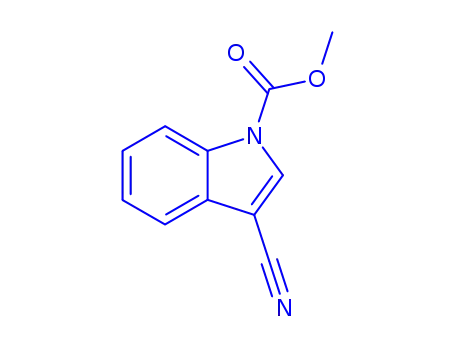 3-시아노-1-메톡시카르보닐린돌