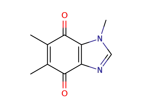 Molecular Structure of 85311-42-8 (1H-Benzimidazole-4,7-dione,1,5,6-trimethyl-(9CI))