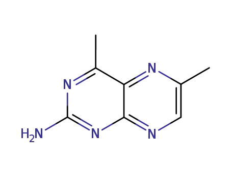 Molecular Structure of 90223-56-6 (Pteridine, 2-amino-4,6-dimethyl- (7CI))