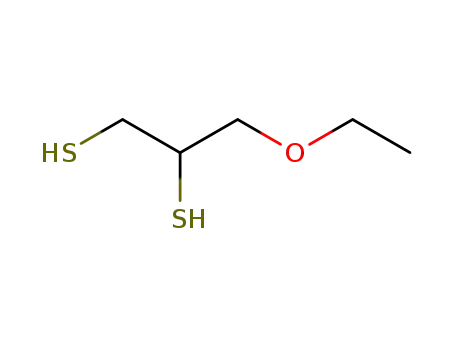 Molecular Structure of 90325-02-3 (3-ethoxypropane-1,2-dithiol)