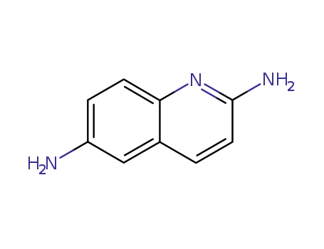 Molecular Structure of 855837-85-3 (quinoline-2,6-diaMine)