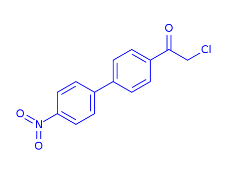 2-Chloro-1-(4'-nitro-[1,1'-biphenyl]-4-yl)ethanone