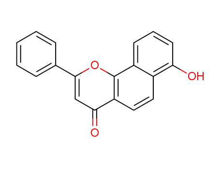 4H-Naphtho[1,2-b]pyran-4-one, 7-hydroxy-2-phenyl- cas  85482-64-0