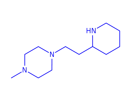 1-메틸-4-(2-피페리딘-2-일에틸)피페라진(SALTDATA: FREE)