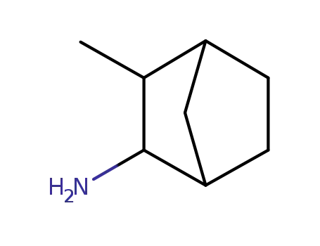Molecular Structure of 856202-57-8 (2-Norcamphanylamine,  3-methyl-  (3CI))