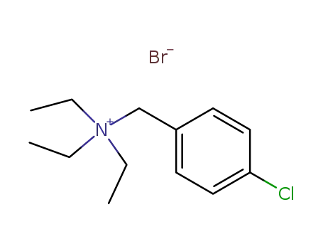 Molecular Structure of 25316-78-3 (p-chlorobenzyltriethylammonium bromide)