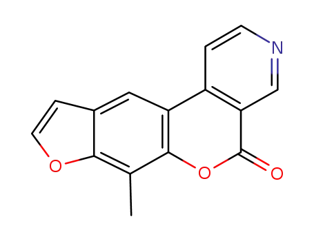Molecular Structure of 85878-63-3 (pyrido(3,4-c)-7-methylpsoralen)