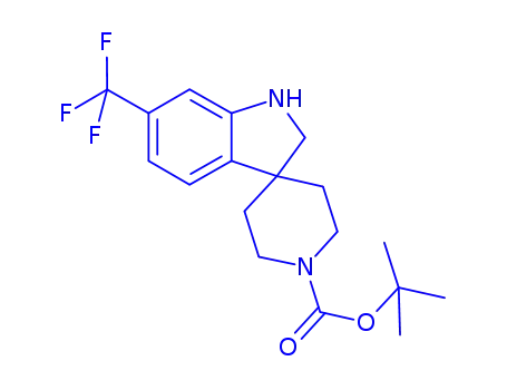 tert-부틸 6-트리플루오로메틸스피로[인돌린-3,4-피페리딘]-1-카르복실레이트