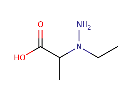 2-(1-ethylhydrazinyl)propanoic acid