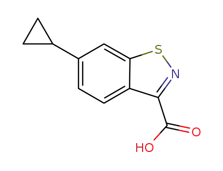 6-시클로프로필벤조[d]이소티아졸-3-카르복실산