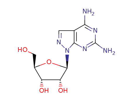 4,6-Diamino-1-(-D-ribofuranosyl)-1H-pyrazolo[3,4-d]pyrimidine