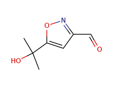 3-ISOXAZOLECARBOXALDEHYDE,5-(1-HYDROXY-ISOPROPYL)-