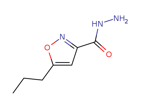 3-ISOXAZOLECARBOXYLIC ACID 5-PROPYL-,HYDRAZIDE