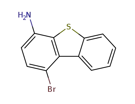 1-Bromo-4-dibenzothiophenamine