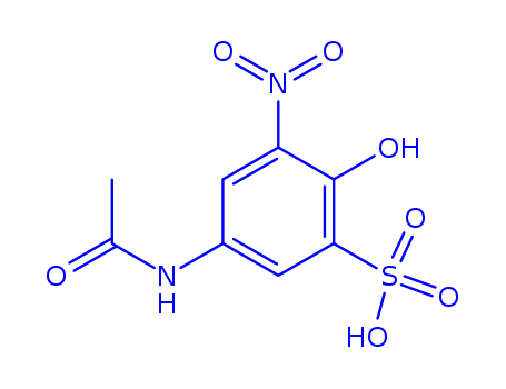 Benzenesulfonic acid,5-(acetylamino)-2-hydroxy-3-nitro-